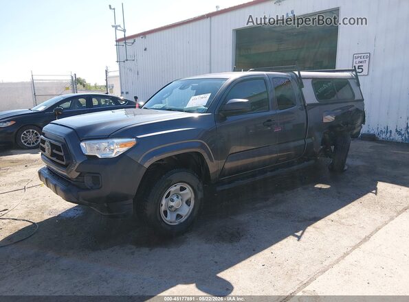 3TYSX5EN4MT003562 2021 TOYOTA TACOMA Gray Front left