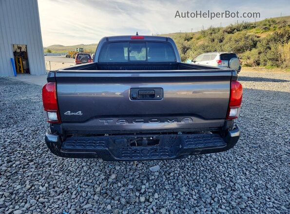 3TYSX5EN5NT017150 2022 TOYOTA TACOMA Charcoal Вид ззаду