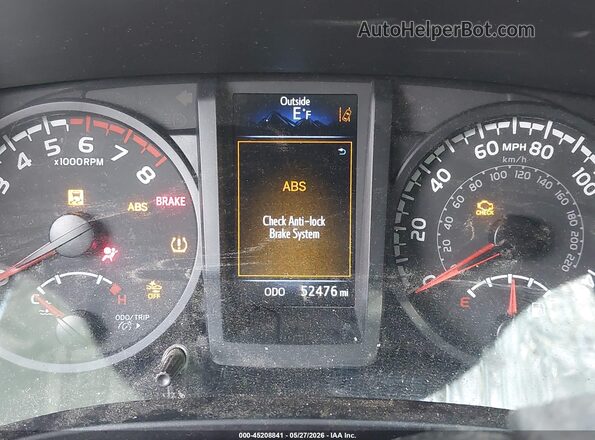 3TYSX5EN6NT016296 2022 TOYOTA TACOMA Black 