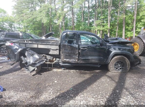 3TYSX5EN6NT016296 2022 TOYOTA TACOMA Black Widok wnętrza 360 stopni