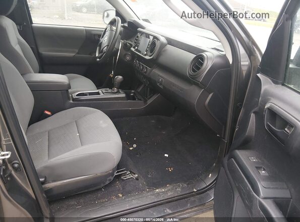 3TYSX5ENXLT000910 2020 TOYOTA TACOMA Gray Front interior view