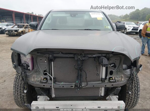 3TYSX5ENXLT000910 2020 TOYOTA TACOMA Gray Rear interior view