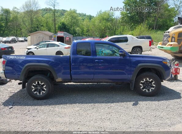 3TYSZ5AN3NT076875 2022 TOYOTA TACOMA Blue 