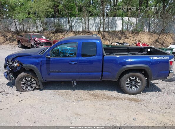3TYSZ5AN3NT076875 2022 TOYOTA TACOMA Blue 