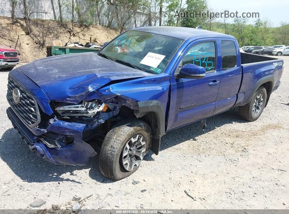 3TYSZ5AN3NT076875 2022 TOYOTA TACOMA Blue 
