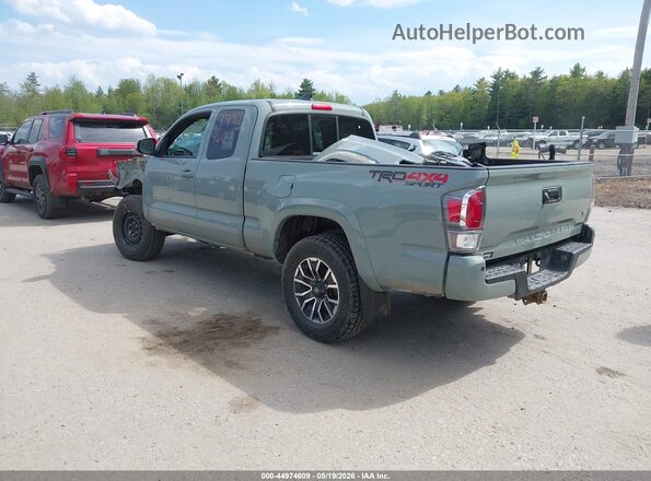 3TYSZ5AN9NT081126 2022 TOYOTA TACOMA Gray Задня ліва чверть