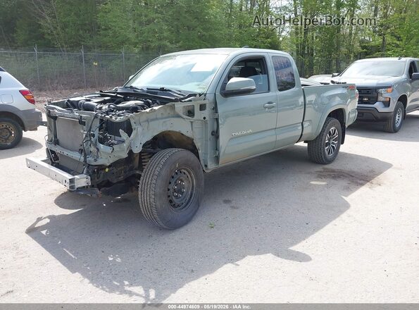3TYSZ5AN9NT081126 2022 TOYOTA TACOMA Gray Передня ліва чверть
