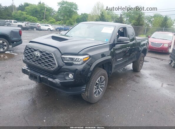 3TYSZ5ANXNT077215 2022 TOYOTA TACOMA Black Front left