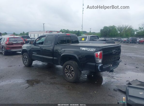 3TYSZ5ANXNT077215 2022 TOYOTA TACOMA Black Rear left