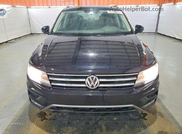 3VV0B7AX0JM157381 2018 VOLKSWAGEN TIGUAN Black Вид спереду