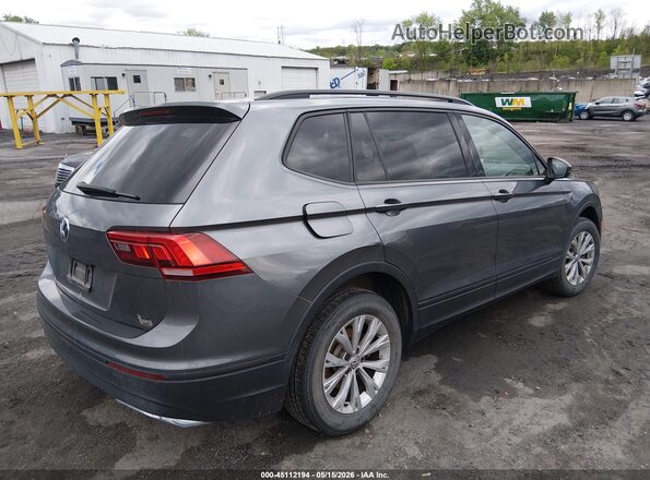3VV0B7AX0KM054950 2019 VOLKSWAGEN TIGUAN Gray 