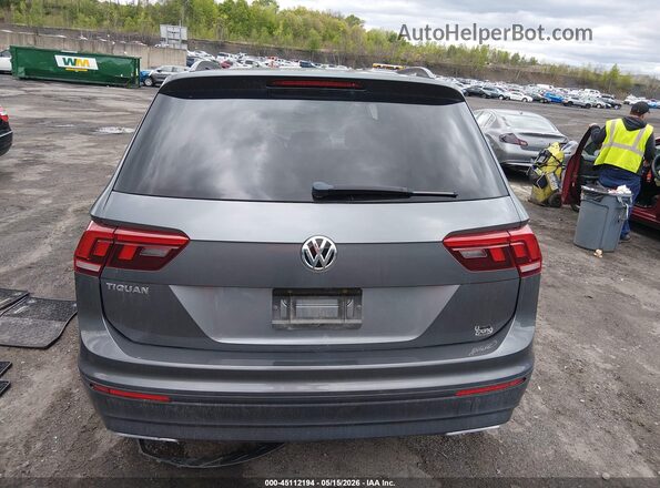 3VV0B7AX0KM054950 2019 VOLKSWAGEN TIGUAN Gray 