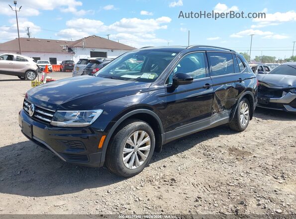 3VV0B7AX0LM151714 2020 VOLKSWAGEN TIGUAN Черный Передняя левая четверть