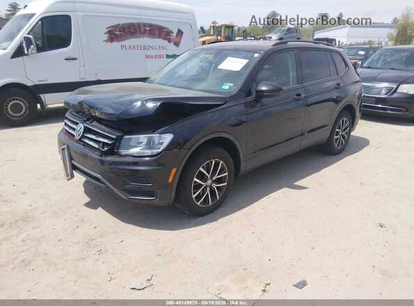 3VV0B7AX1MM019577 2021 VOLKSWAGEN TIGUAN Black Передня ліва чверть
