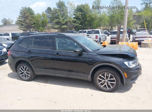 3VV0B7AX1MM019577 2021 VOLKSWAGEN TIGUAN Black Вид задньої частини салону