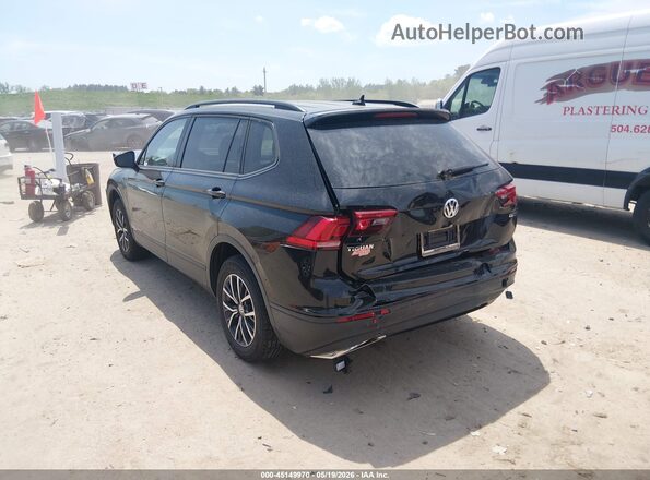 3VV0B7AX1MM019577 2021 VOLKSWAGEN TIGUAN Black Задня ліва чверть