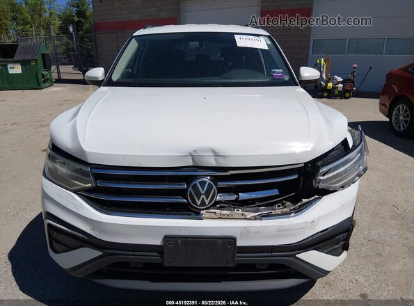 3VV0B7AX1NM153118 2022 VOLKSWAGEN TIGUAN Белый Вид щитка приборов