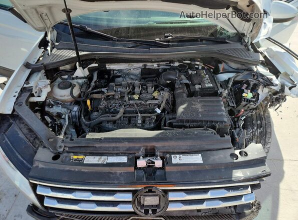 3VV0B7AX2LM069385 2020 VOLKSWAGEN TIGUAN White Widok komory silnika