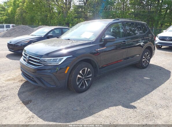 3VV0B7AX3NM169952 2022 VOLKSWAGEN TIGUAN Черный Передняя левая четверть