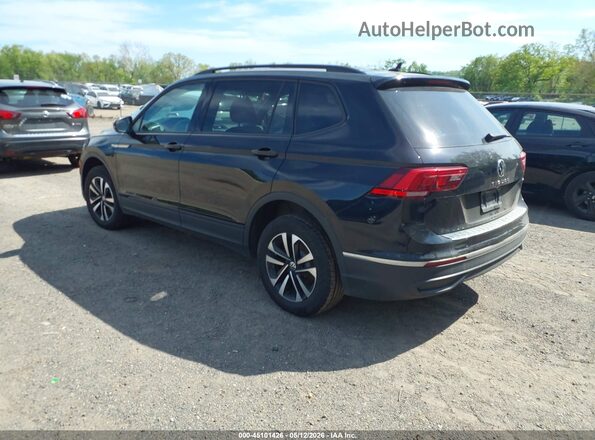 3VV0B7AX3NM169952 2022 VOLKSWAGEN TIGUAN Черный Задняя левая четверть