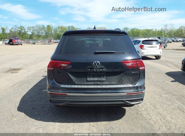 3VV0B7AX3NM169952 2022 VOLKSWAGEN TIGUAN Черный 