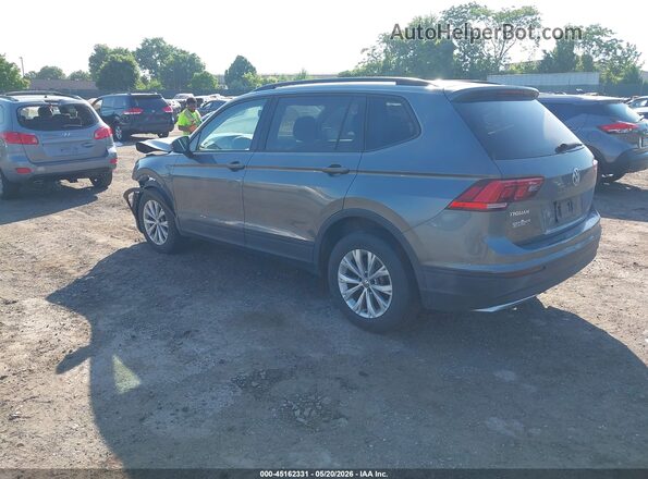 3VV0B7AX4KM031803 2019 VOLKSWAGEN TIGUAN Gray 