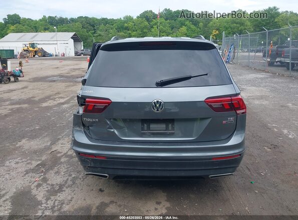 3VV0B7AX5JM082967 2018 VOLKSWAGEN TIGUAN Gray 