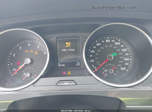 3VV0B7AX5KM007123 2019 VOLKSWAGEN TIGUAN White Հետևի նստատեղերի տեսք