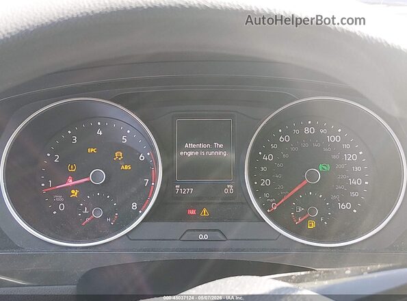 3VV0B7AX6JM078538 2018 VOLKSWAGEN TIGUAN White Հետևի նստատեղերի տեսք