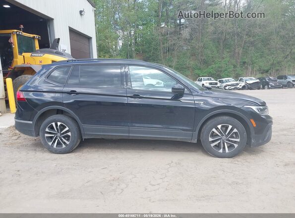 3VV0B7AX7NM045103 2022 VOLKSWAGEN TIGUAN Black უკანა სალონის ხედი