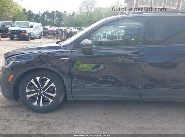 3VV0B7AX7NM045103 2022 VOLKSWAGEN TIGUAN Black წინა ხედი
