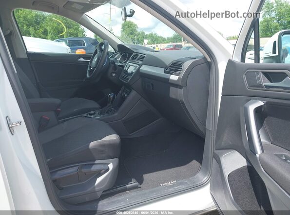 3VV0B7AX8LM046158 2020 VOLKSWAGEN TIGUAN Белый Вид салона спереди