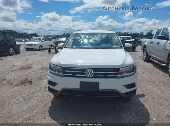 3VV0B7AX8LM046158 2020 VOLKSWAGEN TIGUAN Белый Вид щитка приборов
