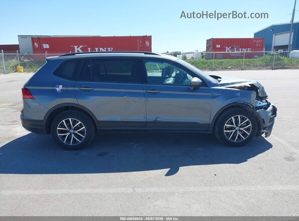3VV0B7AX9MM062449 2021 VOLKSWAGEN TIGUAN Gray 