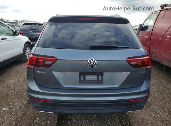 3VV1B7AX0JM124353 2018 VOLKSWAGEN TIGUAN Gray 