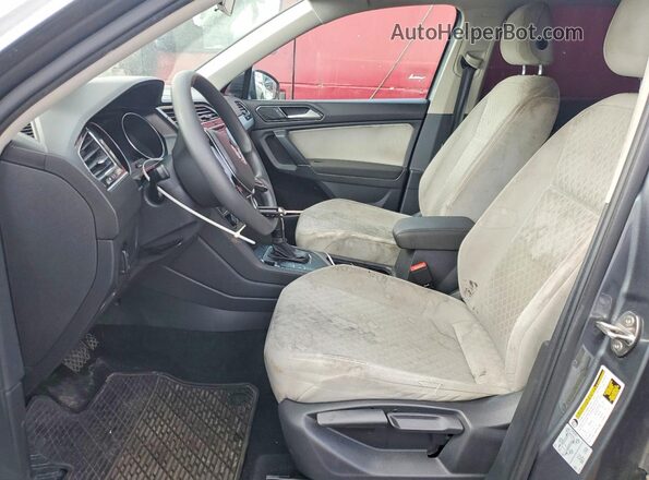 3VV1B7AX0JM124353 2018 VOLKSWAGEN TIGUAN Gray 