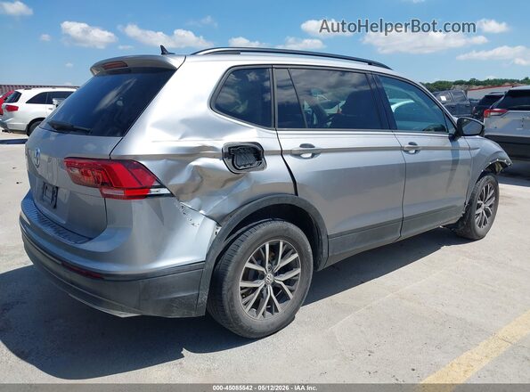 3VV1B7AX1MM003903 2021 VOLKSWAGEN TIGUAN Серебряный 
