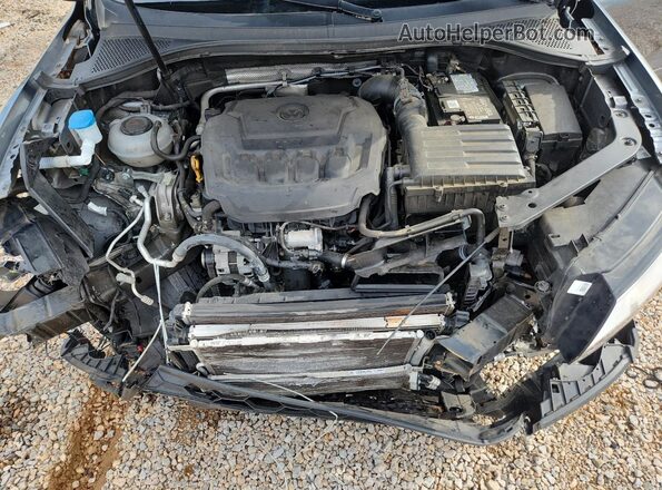 3VV1B7AX2JM030314 2018 VOLKSWAGEN TIGUAN Gray 