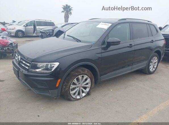 3VV1B7AX2KM083418 2019 VOLKSWAGEN TIGUAN Black Vista tres cuartos delantera izquierda