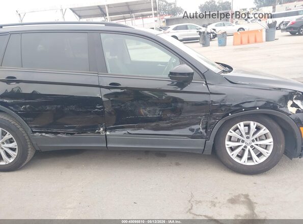 3VV1B7AX2KM083418 2019 VOLKSWAGEN TIGUAN Black Vista frontal