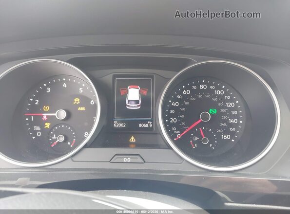 3VV1B7AX2KM083418 2019 VOLKSWAGEN TIGUAN Black Vista de los asientos traseros