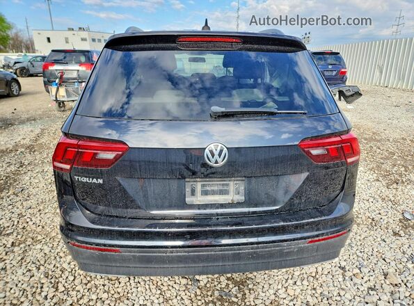 3VV1B7AX2LM076969 2020 VOLKSWAGEN TIGUAN Черный Вид сзади