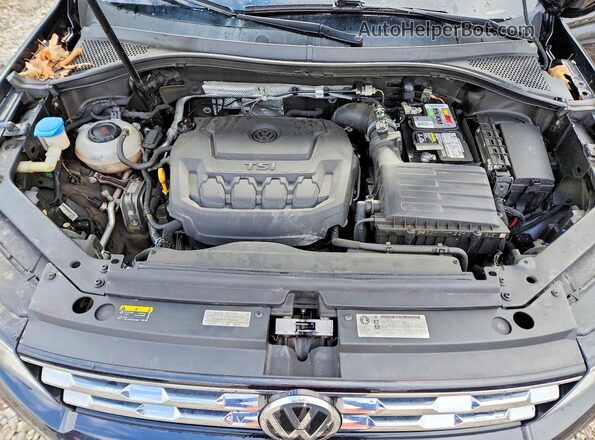 3VV1B7AX2LM076969 2020 VOLKSWAGEN TIGUAN Черный Вид подкапотного пространства