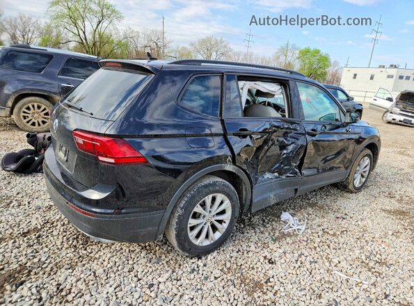 3VV1B7AX2LM076969 2020 VOLKSWAGEN TIGUAN Черный Задняя правая четверть