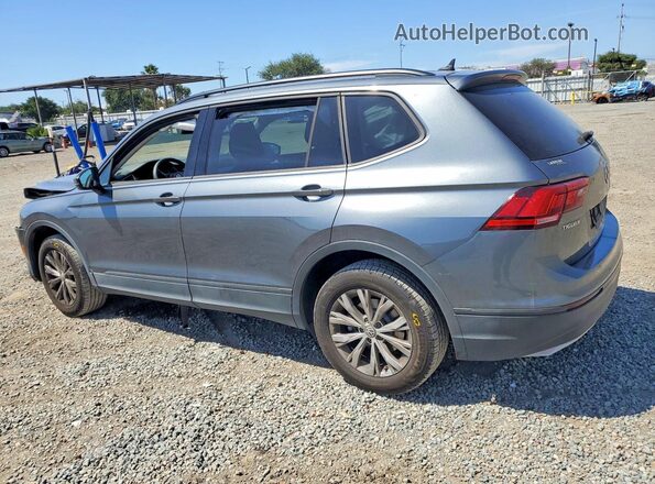 3VV1B7AX2LM165327 2020 VOLKSWAGEN TIGUAN Gray Trasero izquierdo