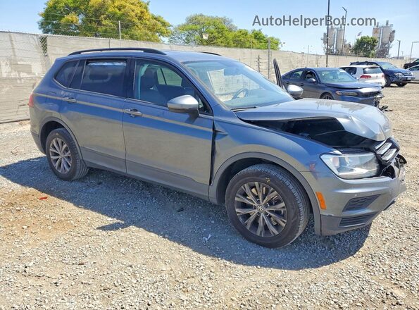 3VV1B7AX2LM165327 2020 VOLKSWAGEN TIGUAN Gray Delantero derecho