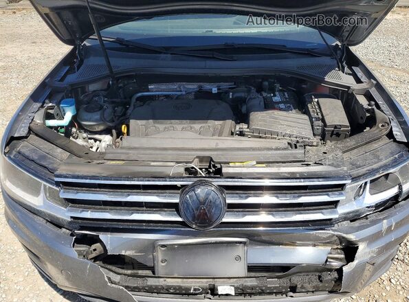 3VV1B7AX2LM165327 2020 VOLKSWAGEN TIGUAN Gray Vista del compartimento del motor