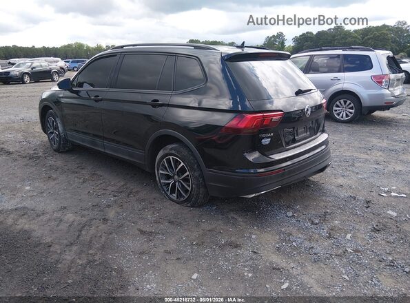 3VV1B7AX2MM007197 2021 VOLKSWAGEN TIGUAN Black Rear left