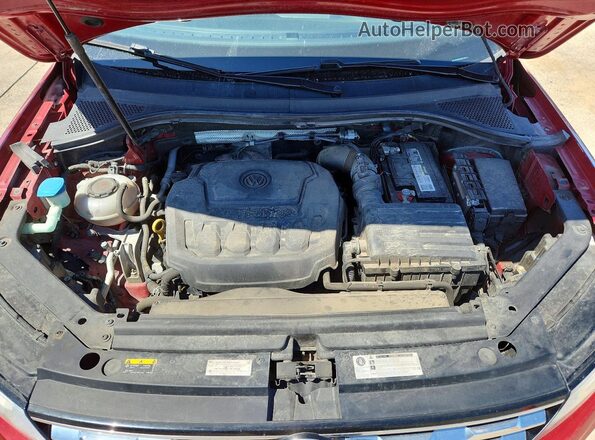 3VV1B7AX3JM146217 2018 VOLKSWAGEN TIGUAN Red 