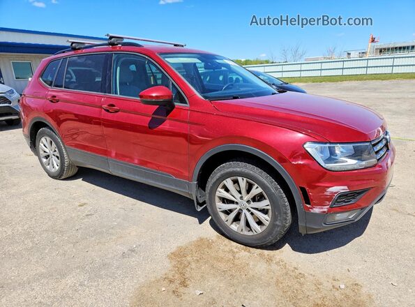 3VV1B7AX3JM146217 2018 VOLKSWAGEN TIGUAN Red 